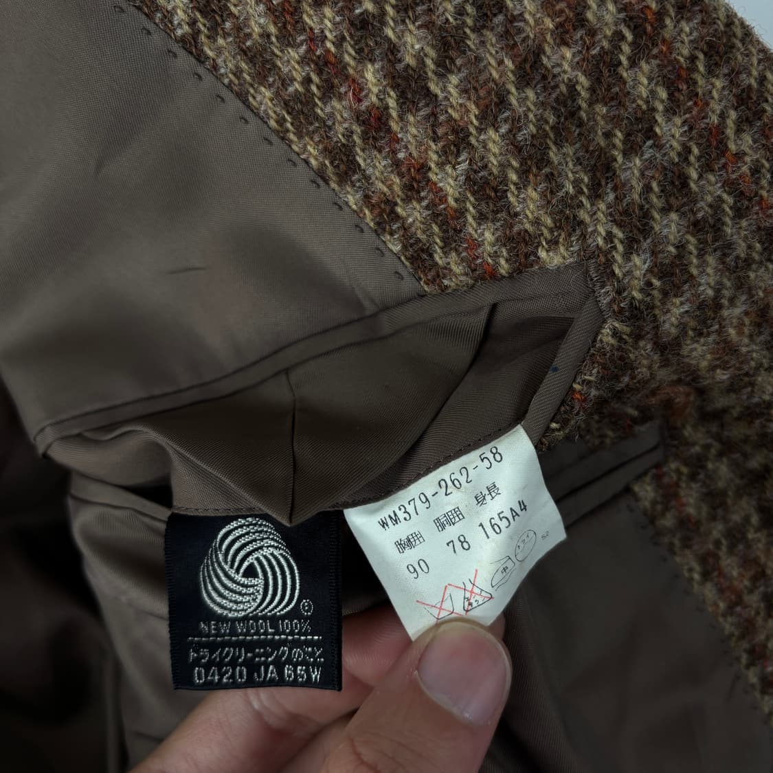 버버리 해리스트위드 울 블레이저  상품이미지7