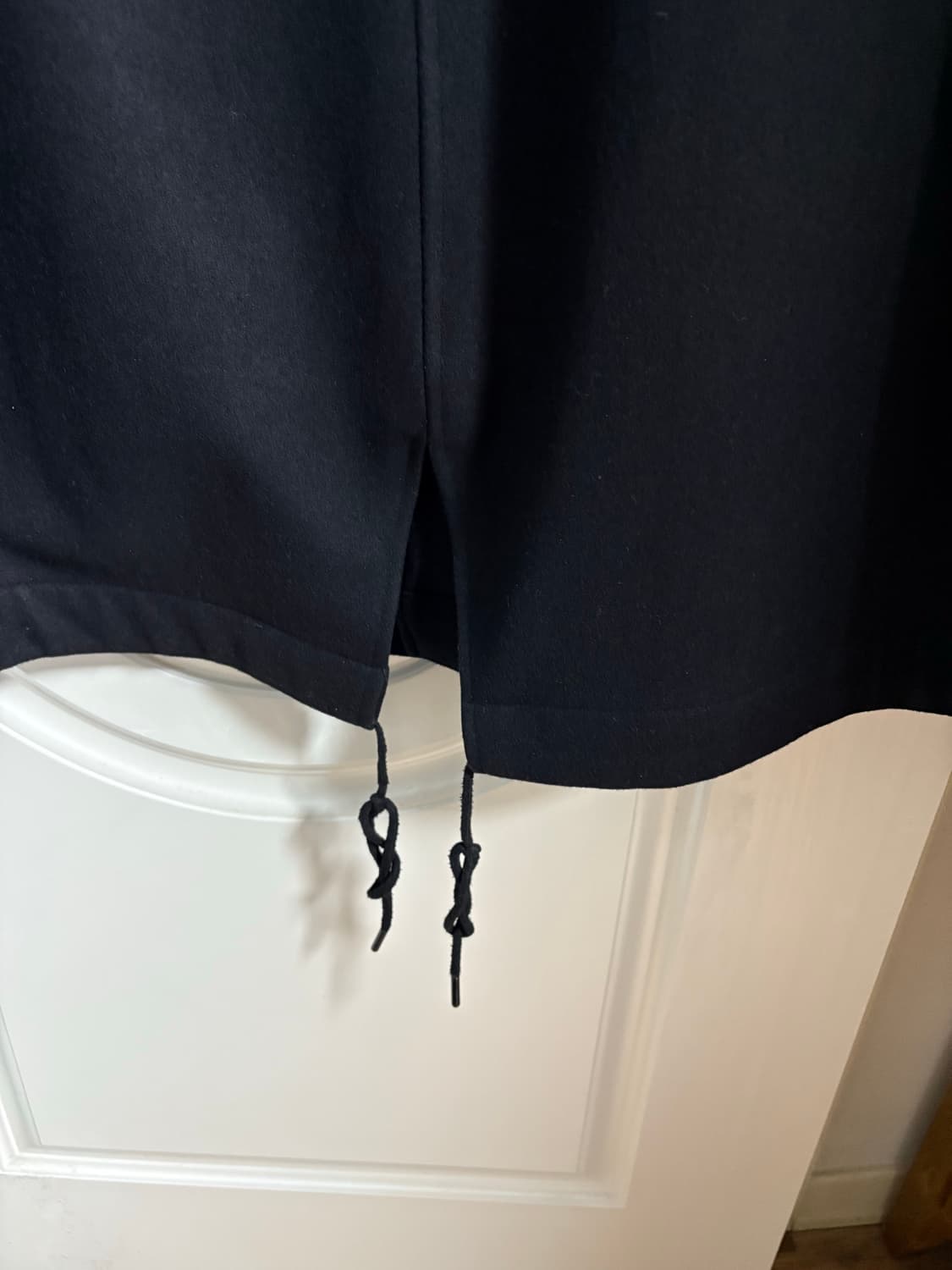 비슬로우 스탠다드 20FW 울 후디 코트 블랙 M 상품이미지7