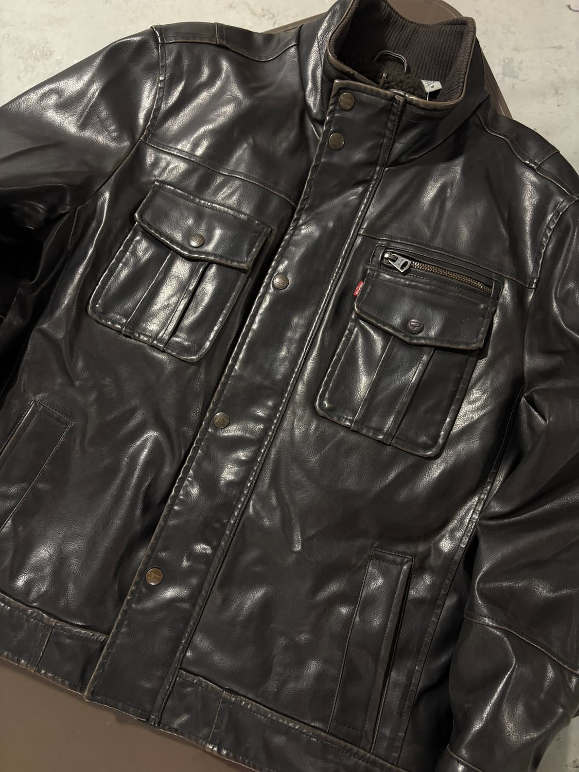리바이스 가죽자켓 상품이미지6