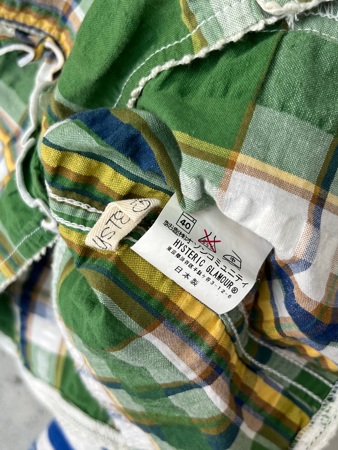 Hysteric Glamour 히스테릭글래머 프릴 셔츠 상품이미지8