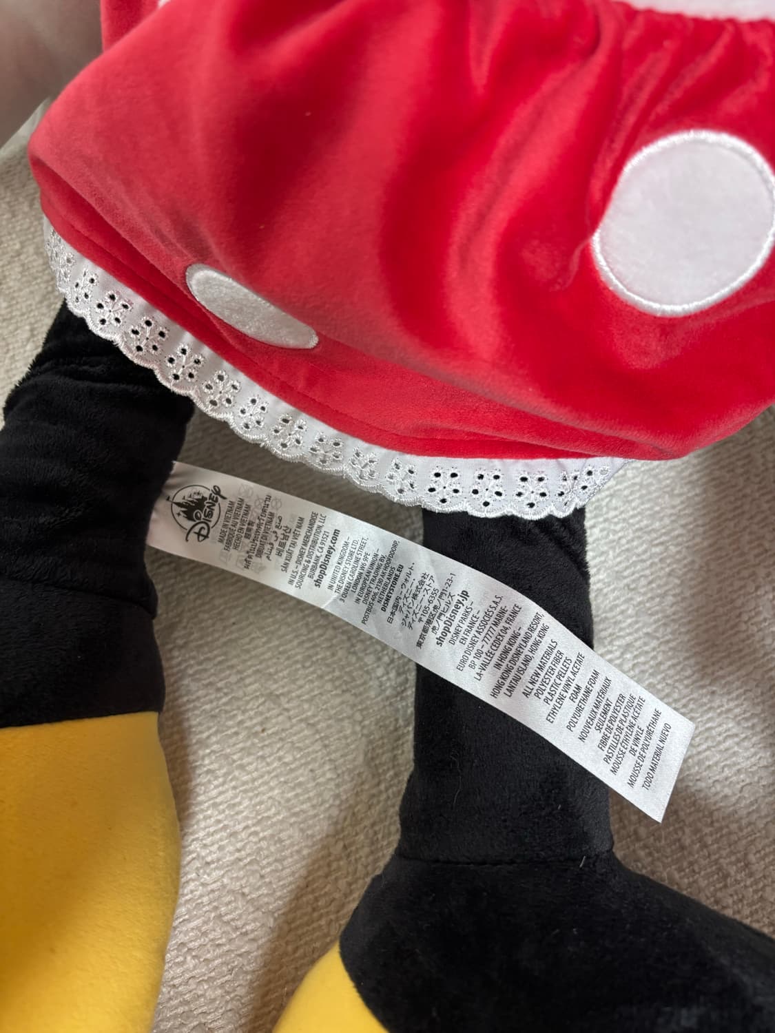 정품 디즈니 미니마우스 대왕인형 상품이미지3