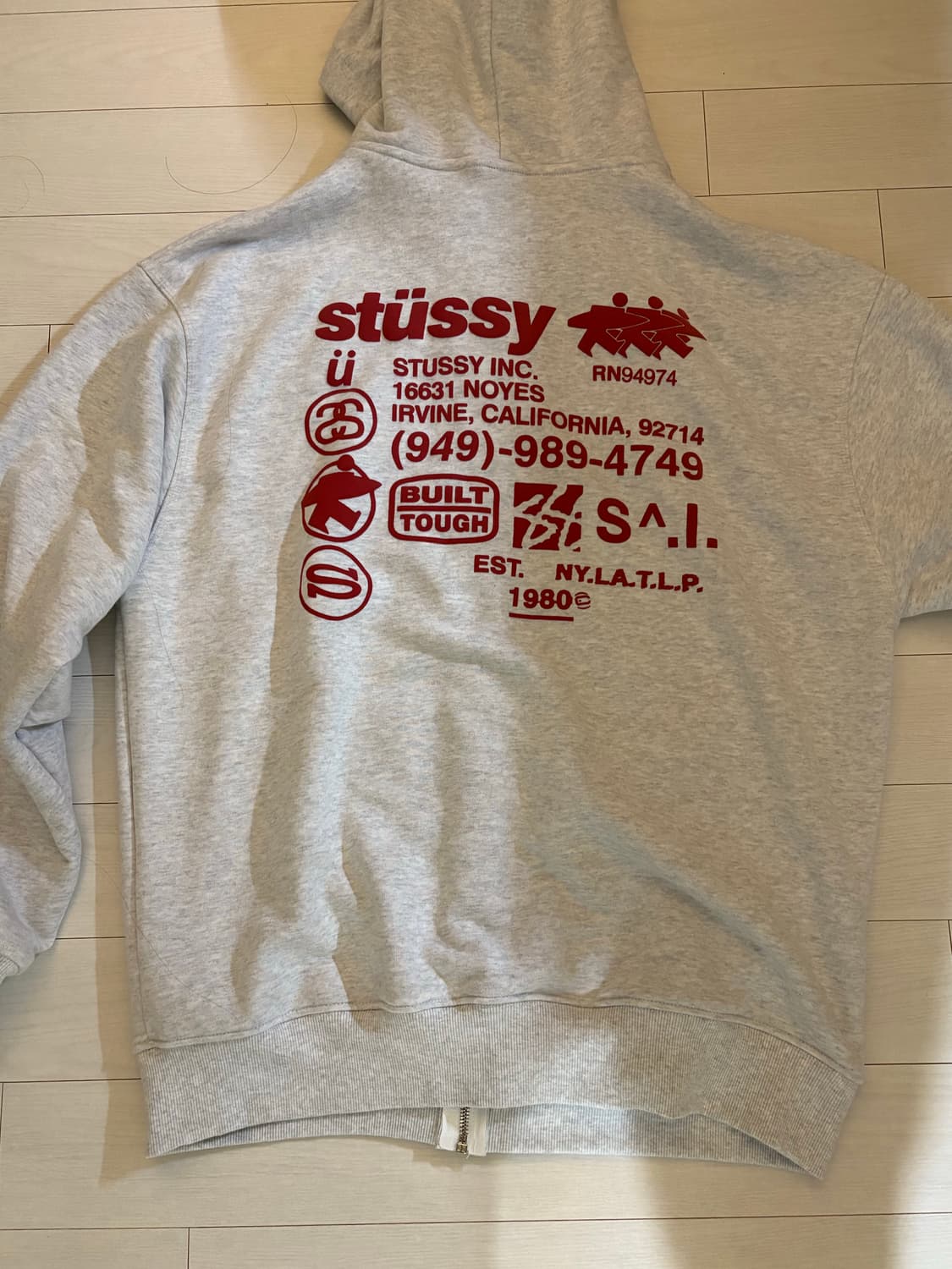 Stussy DNA 후드 에쉬헤더 XL 상품이미지1