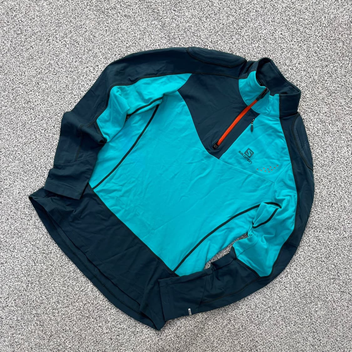 S 살로몬 등산 기능성 반집업 긴팔티 0402J 상품이미지1