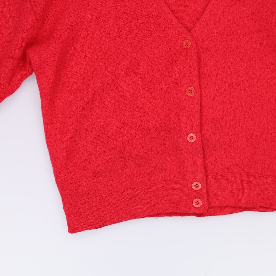 95 라코스테 빈티지 브이넥 니트 가디건 4203 상품이미지5