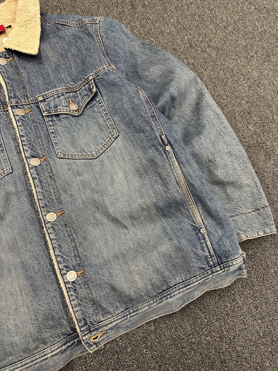 XL) 오클리 셰르파 트러커 데님자켓 상품이미지6