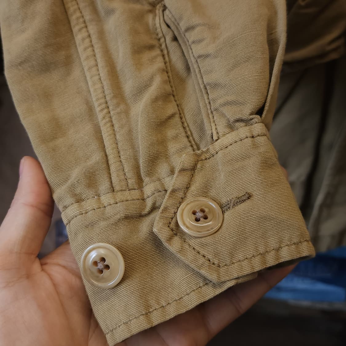 폴로 랄프로렌 여성용 피싱 헌팅 포켓 스포츠맨 린넨 필드자켓 6 상품이미지10