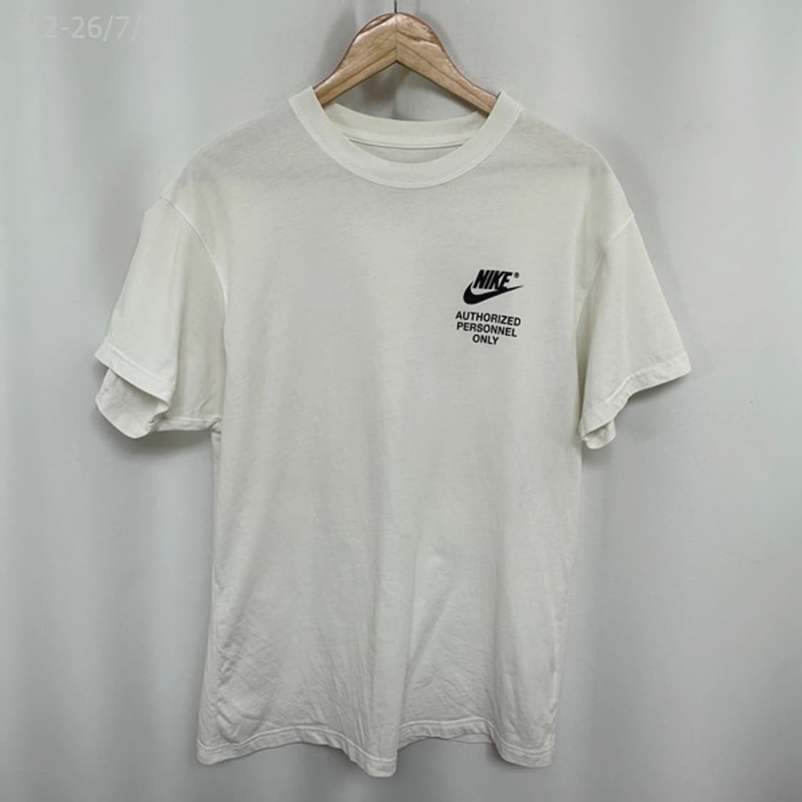 나이키 남자 화이트 반팔티 105 XL EOW 상품이미지2