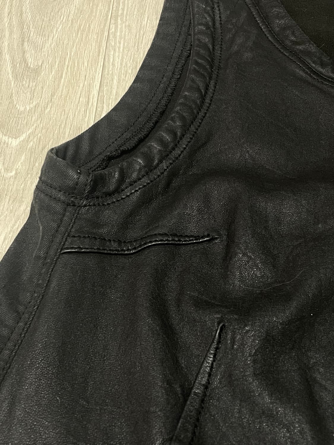 MM6 레더 베스트 (유니섹스) 상품이미지4