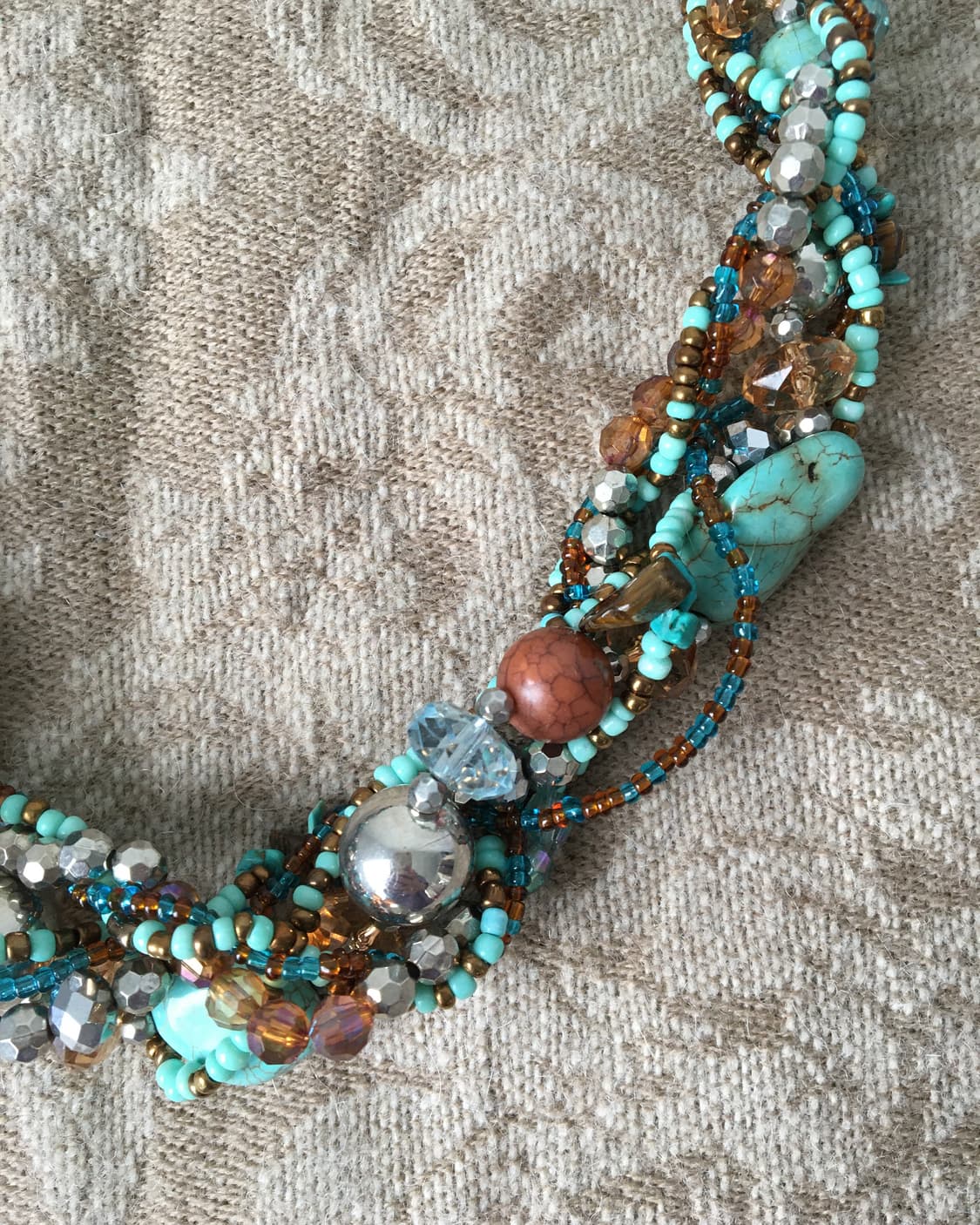 beads mixed necklace 상품이미지3