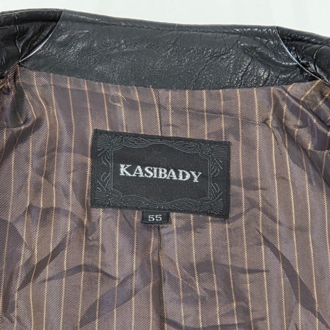 KASIBADY 리얼 양가죽 퀼팅 라이더 자켓 55 상품이미지7