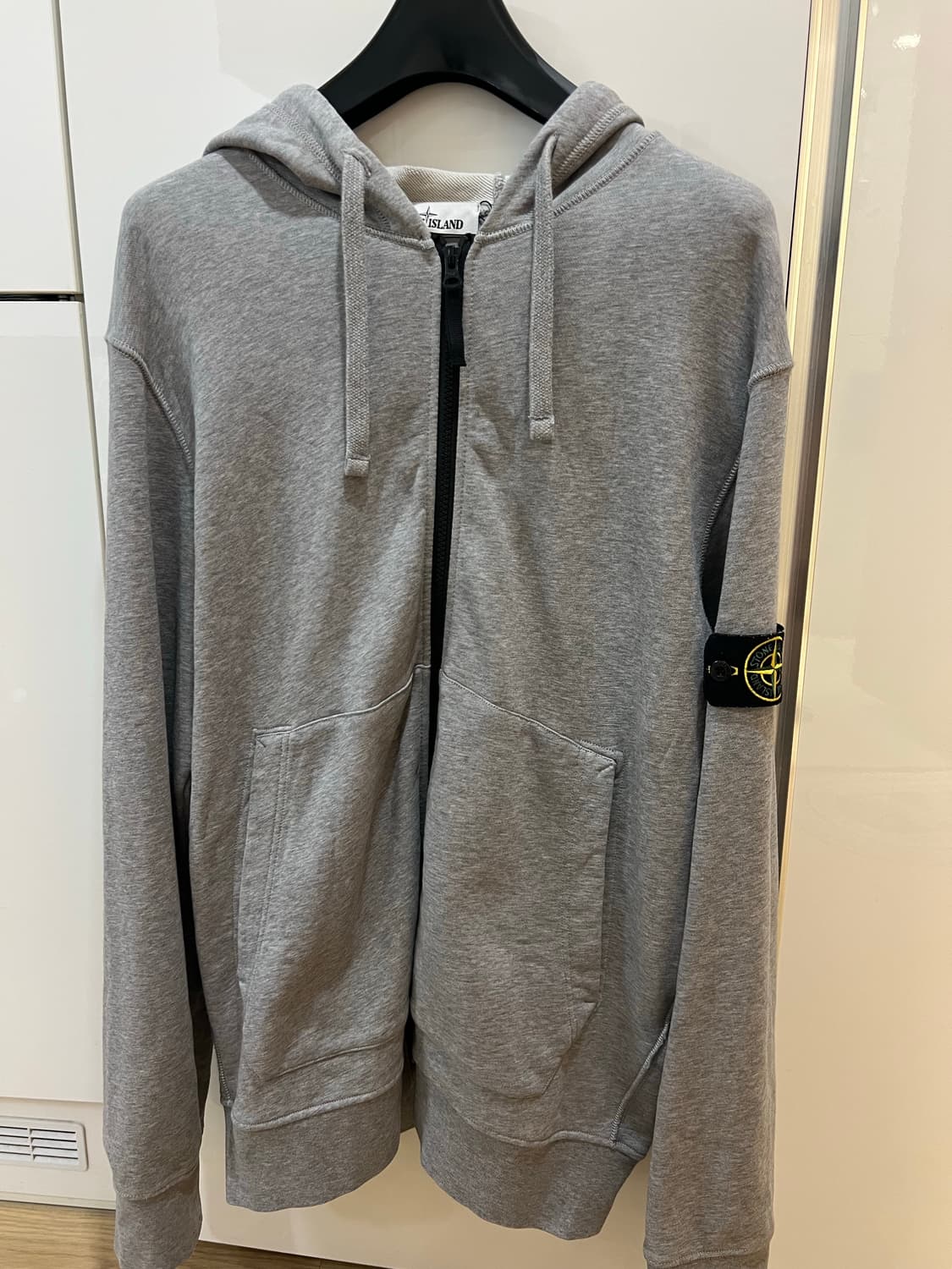23ss 스톤아일랜드 그레이 후드집업 xl (새상품급) 상품이미지1