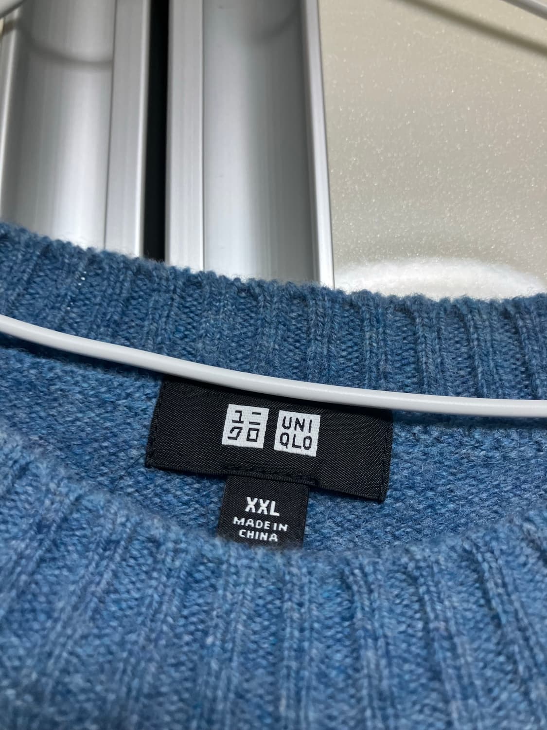 [일괄가격] 유니클로 블루 니트 XXL , 비니 상품이미지2