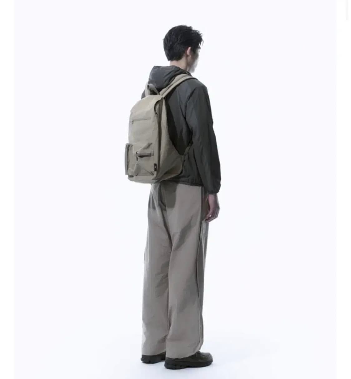 산산기어 백팩 웨빙 포켓백 베이지 상품이미지1
