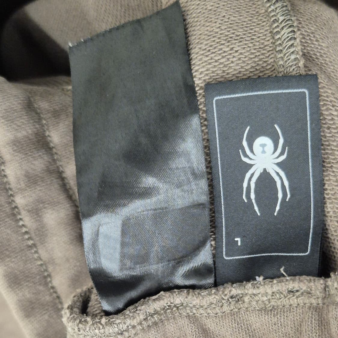 스파이더 스타일 로고 와팬 반바지 L 상품이미지5