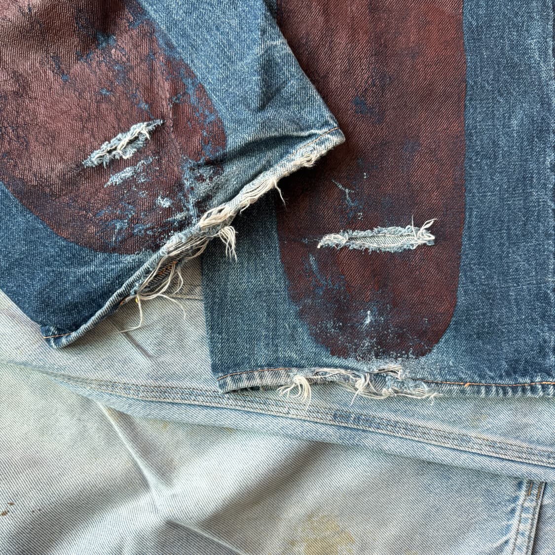 에비수 Daicok 빅로고 데님 팬츠 상품이미지4