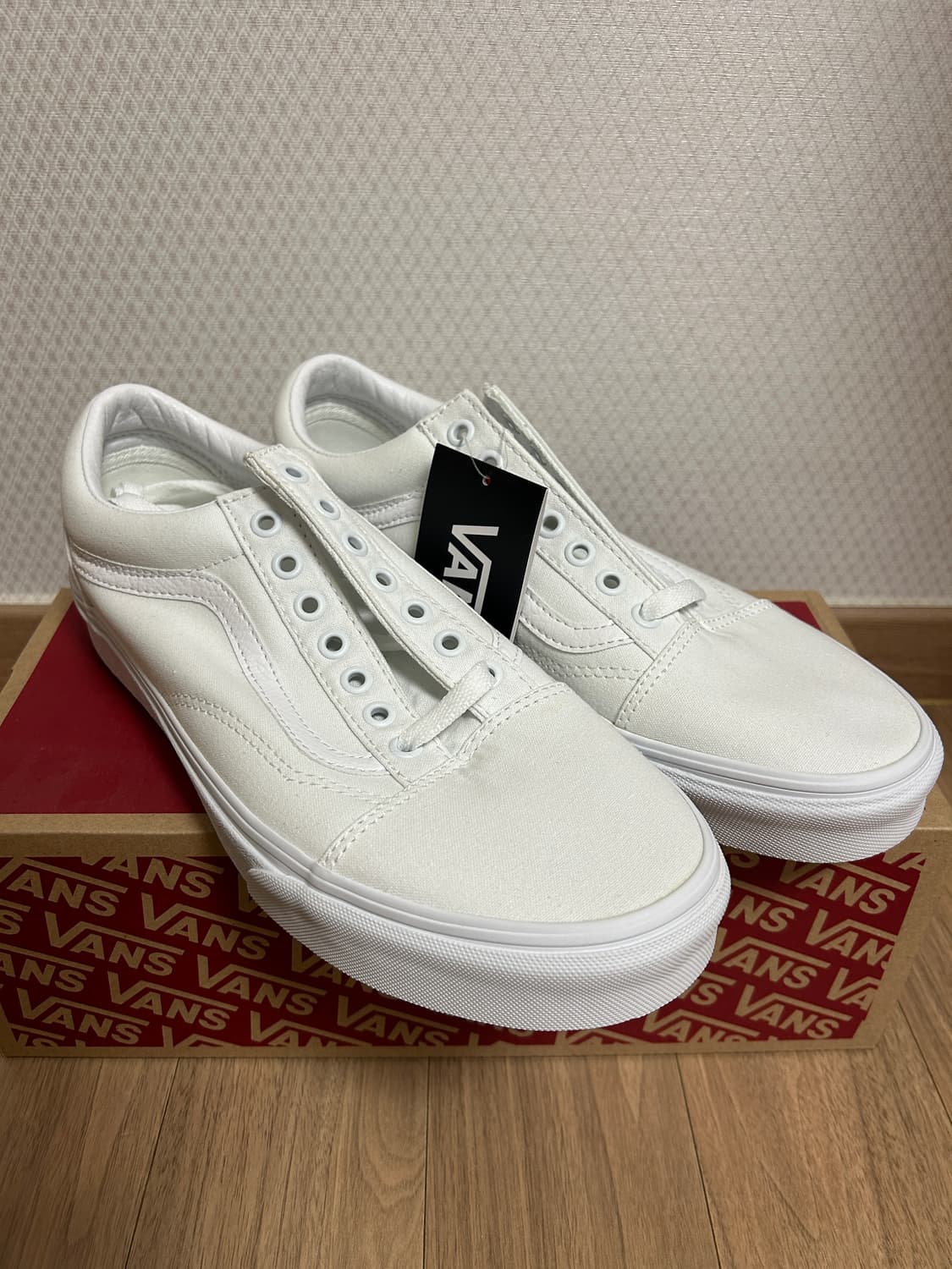 반스 올드스쿨 트루화이트 280 (새상품) 상품이미지1