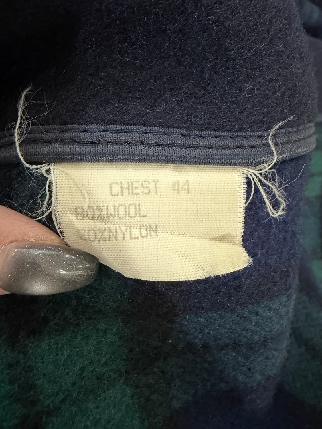 글로버올 울 더플 코트 상품이미지6