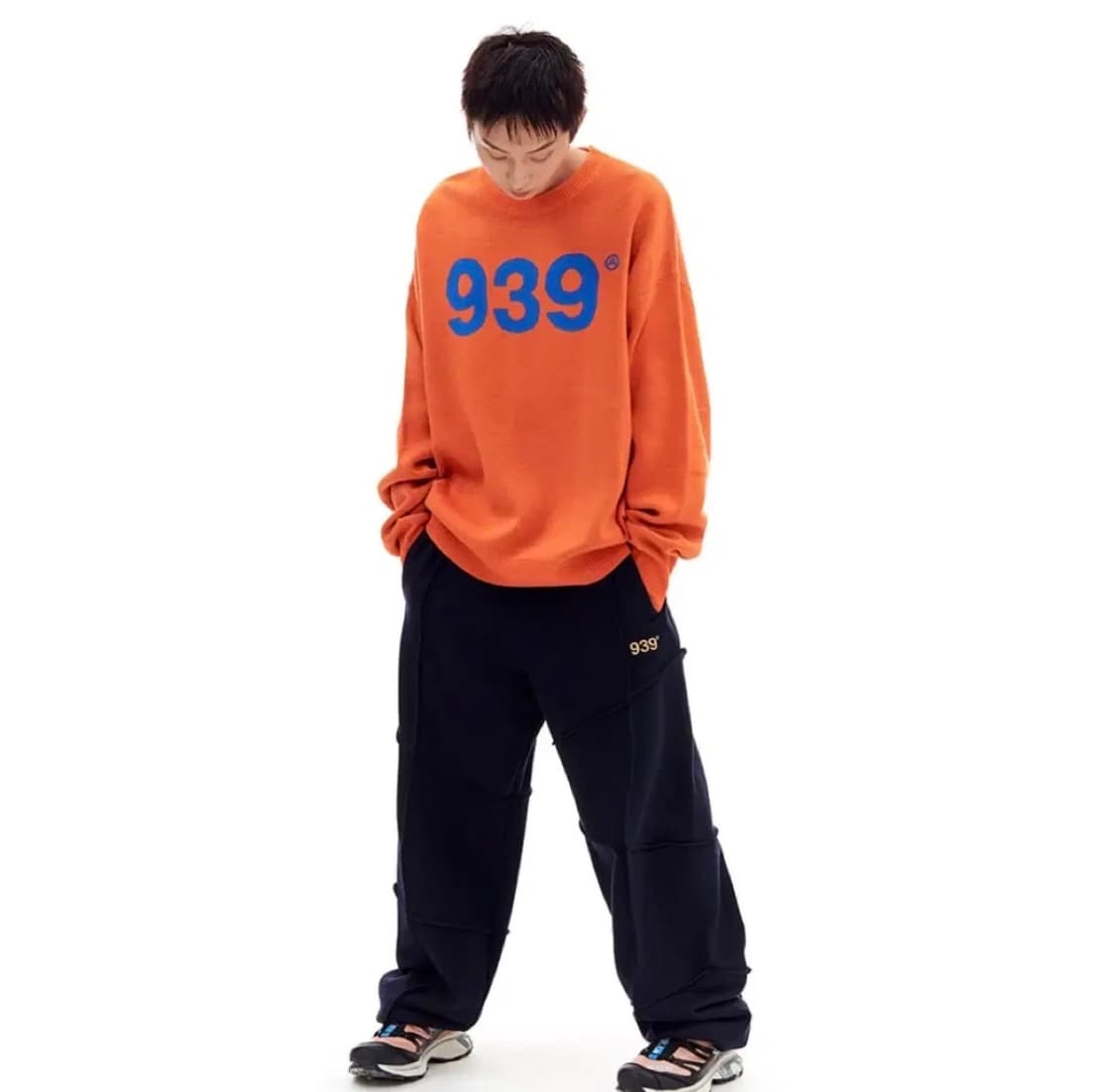 아카이브 볼드 939 트레이닝 팬츠 네이비 M 상품이미지1