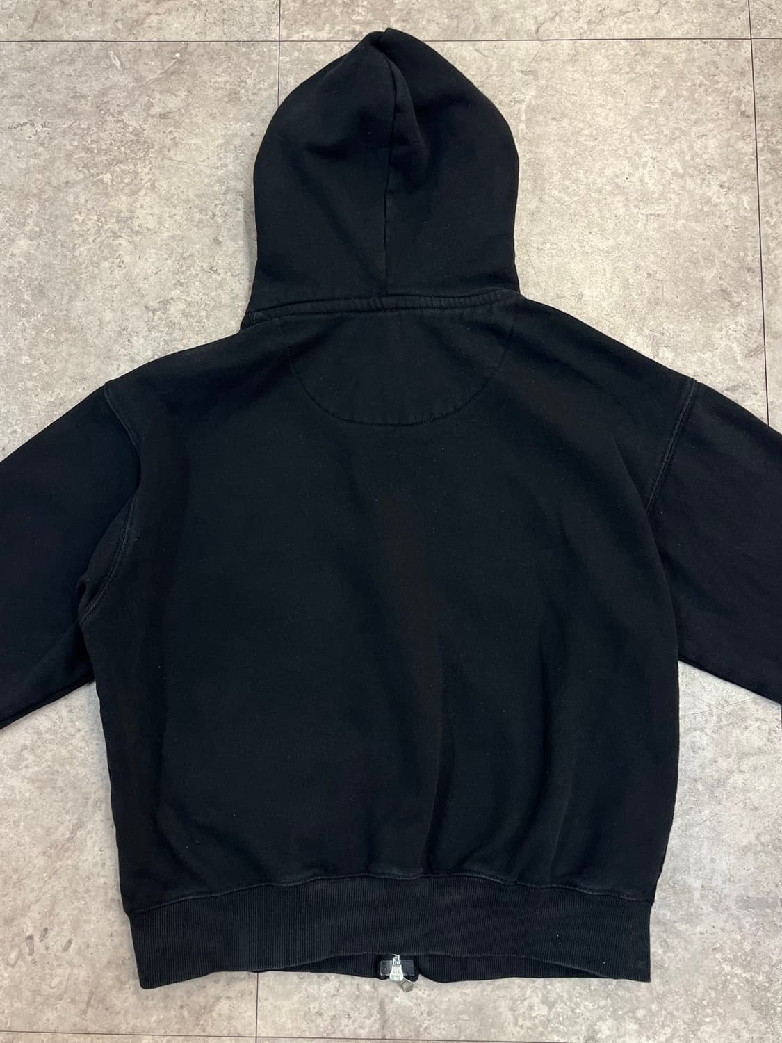 후아유 투웨이 기모 후드집업 블랙 S #csz2971 상품이미지8