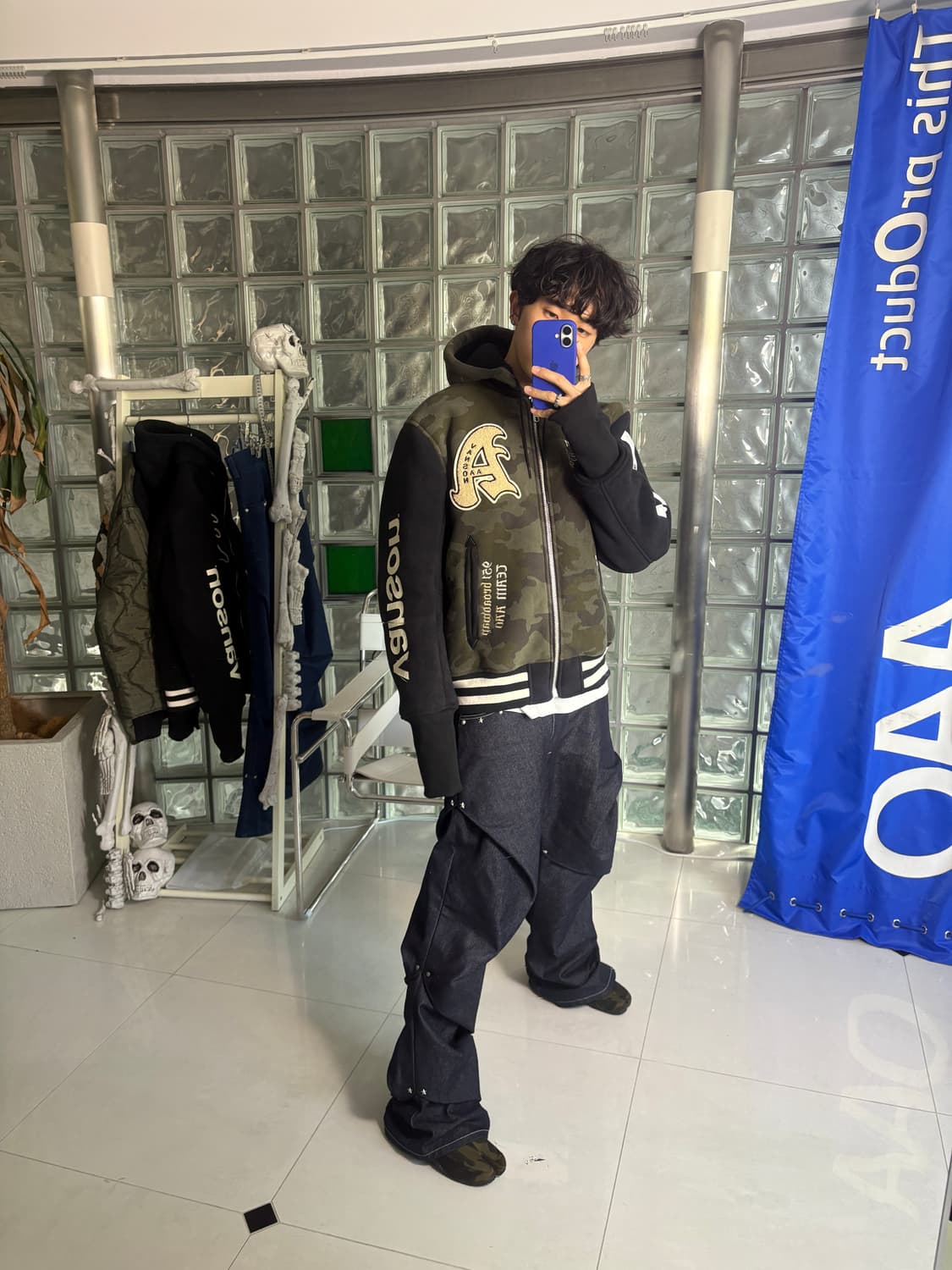 TABI-JI cotton shoes camo 타비 코튼 슈즈 상품이미지3