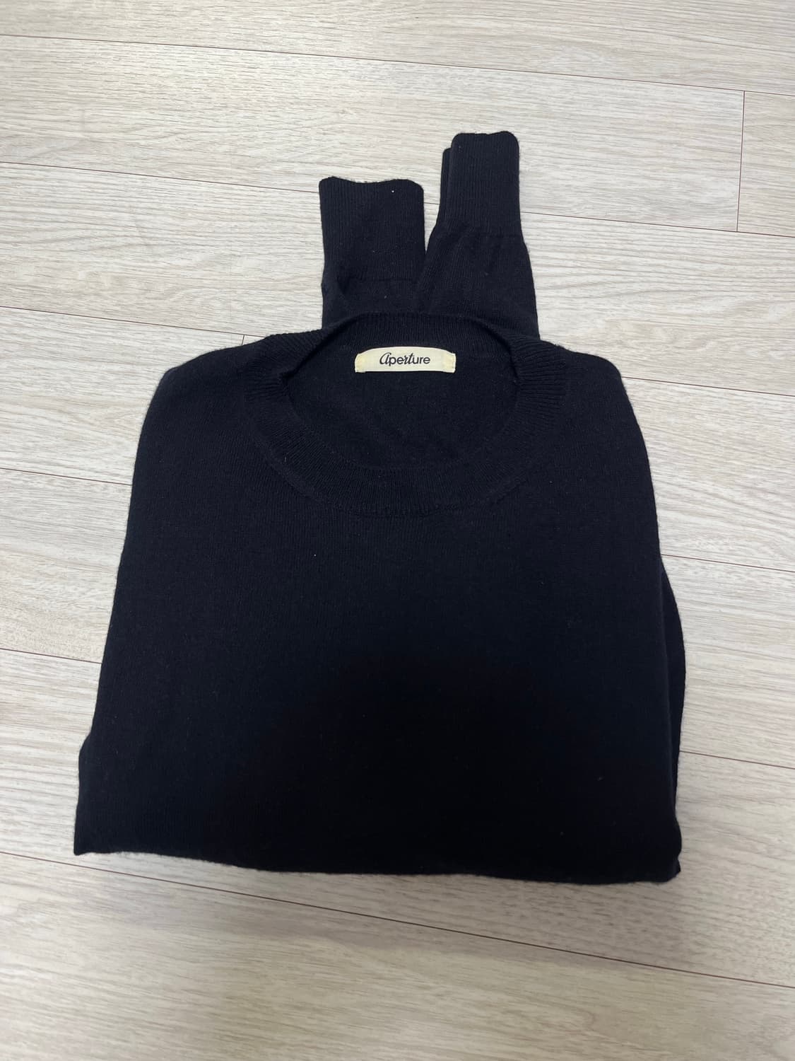 디애퍼쳐 크롭니트 상품이미지2