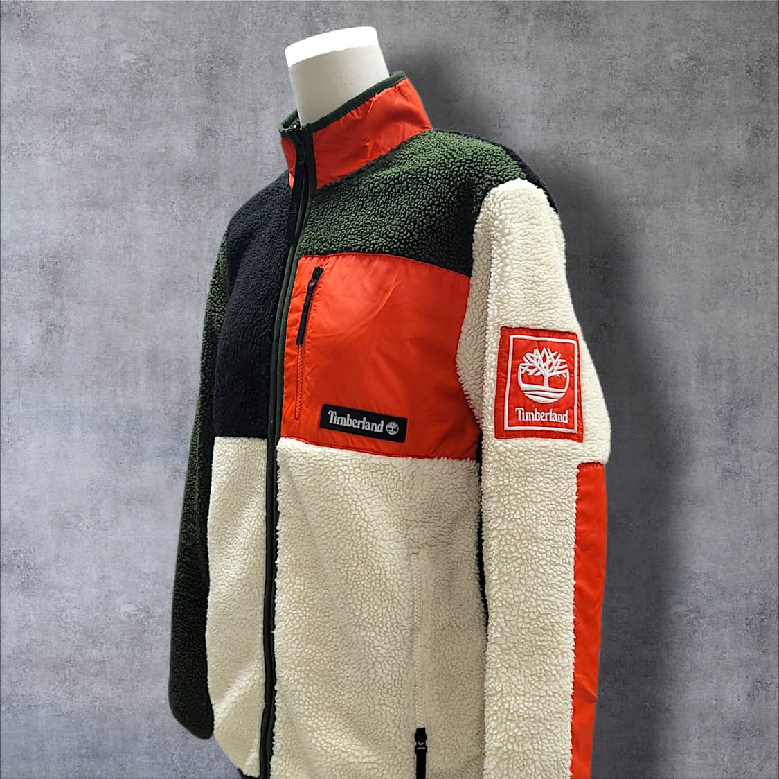 [S] 팀버랜드 멀티컬러블록 양털 플리스 자켓 상품이미지3