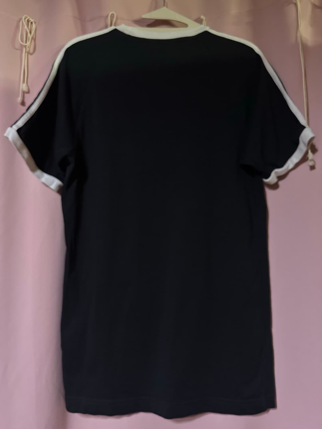 아디다스 반팔 불꽃 블랙 삼선 티셔츠 파이어버드 오레오 아디다스 상품이미지4