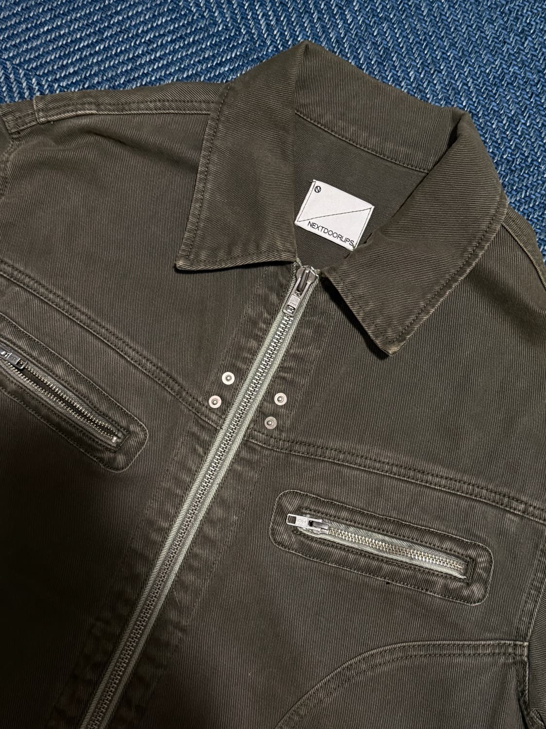 넥스트도어립스 투웨이 트러커 자켓 상품이미지3