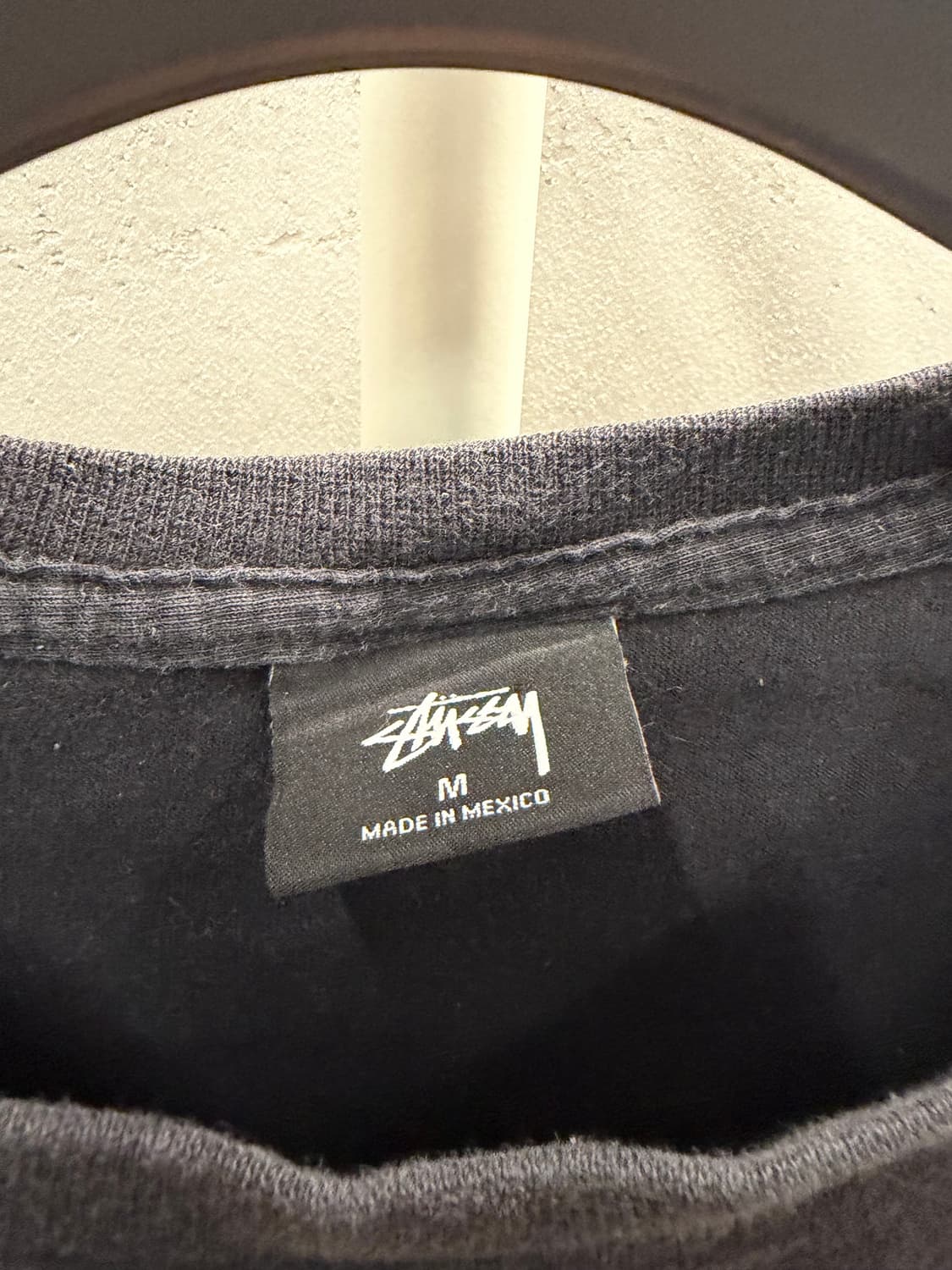 스투시 반팔티 M 블랙 상품이미지3