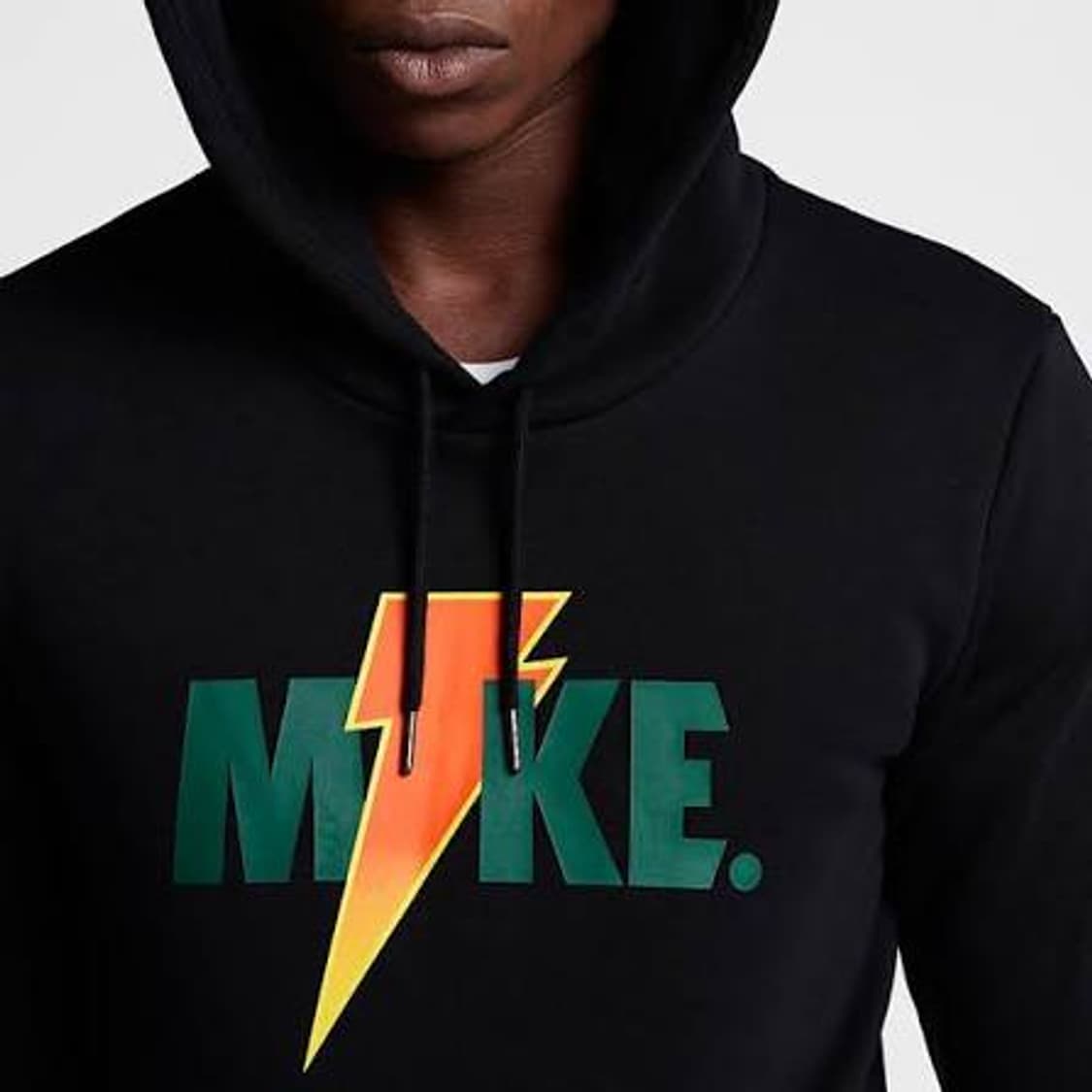 나이키 조던 게토레이 콜라보 후드 티셔츠 긴팔 L 105 빈티지 블랙 상품이미지2