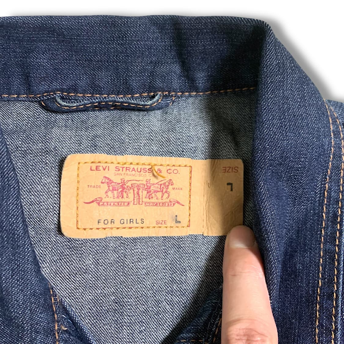 [55] Levis For Girls 데님 집업 자켓 상품이미지3