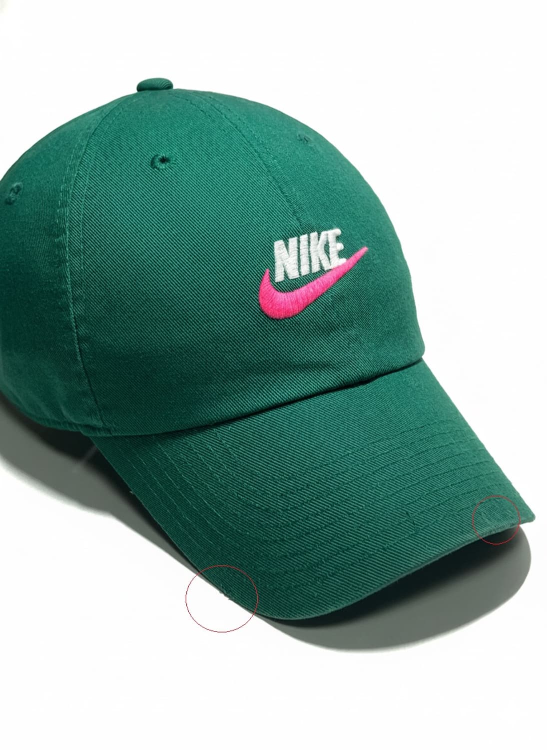 NIKE 나이키 초레어 헤리티지86 빈티지 그린/핑크 스우시 볼캡 모자 상품이미지9