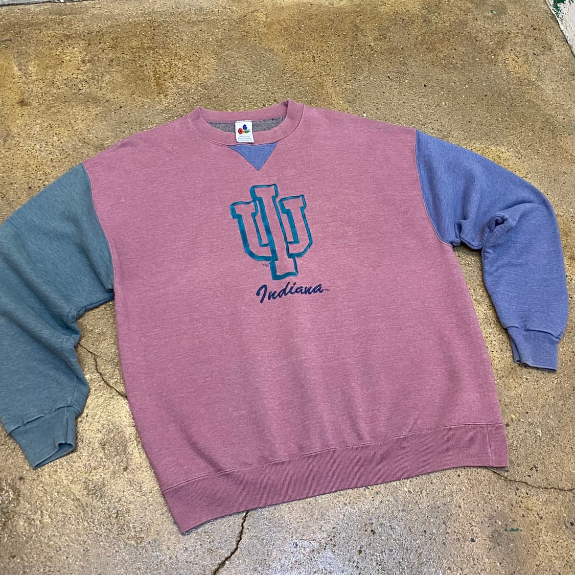 90s Made in USA 미국 빈티지 배색 맨투맨 상품이미지2