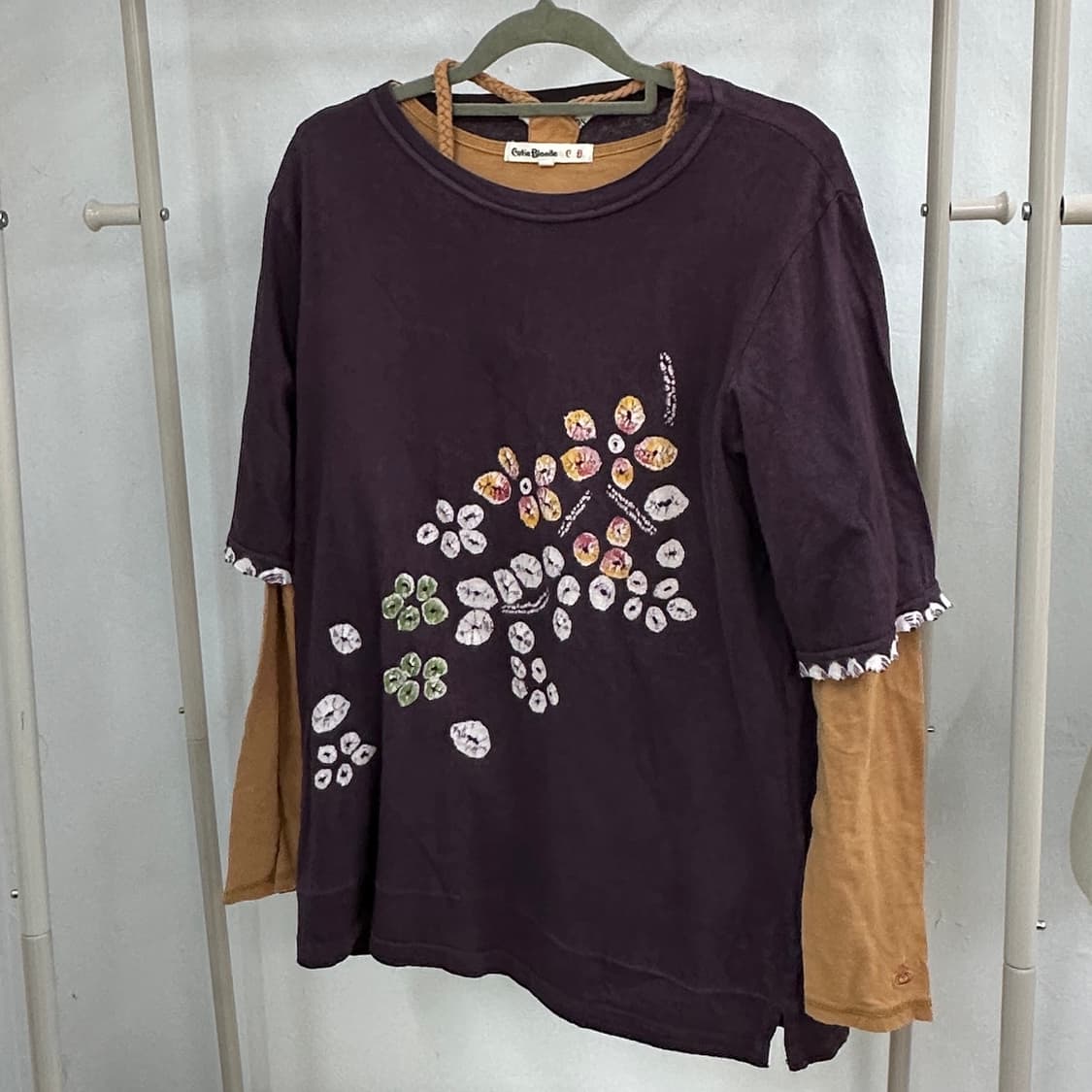 🍂하구미의 에스닉 코디세트🍂 반팔 레이어드 히피 그런지 에스닉  상품이미지6