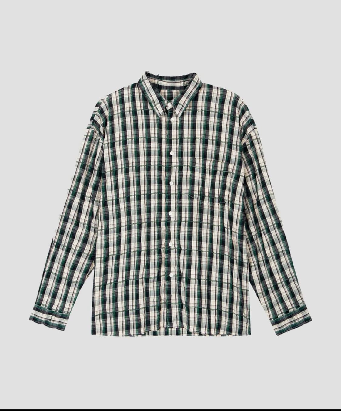 애니타임로릭 아이리스 셔츠 그린 색상 L 상품이미지1