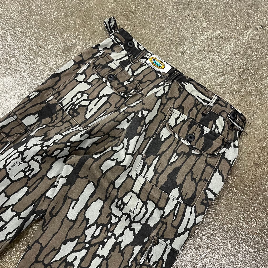 90s 빈티지 카모 헌팅 팬츠 (36”) 상품이미지4