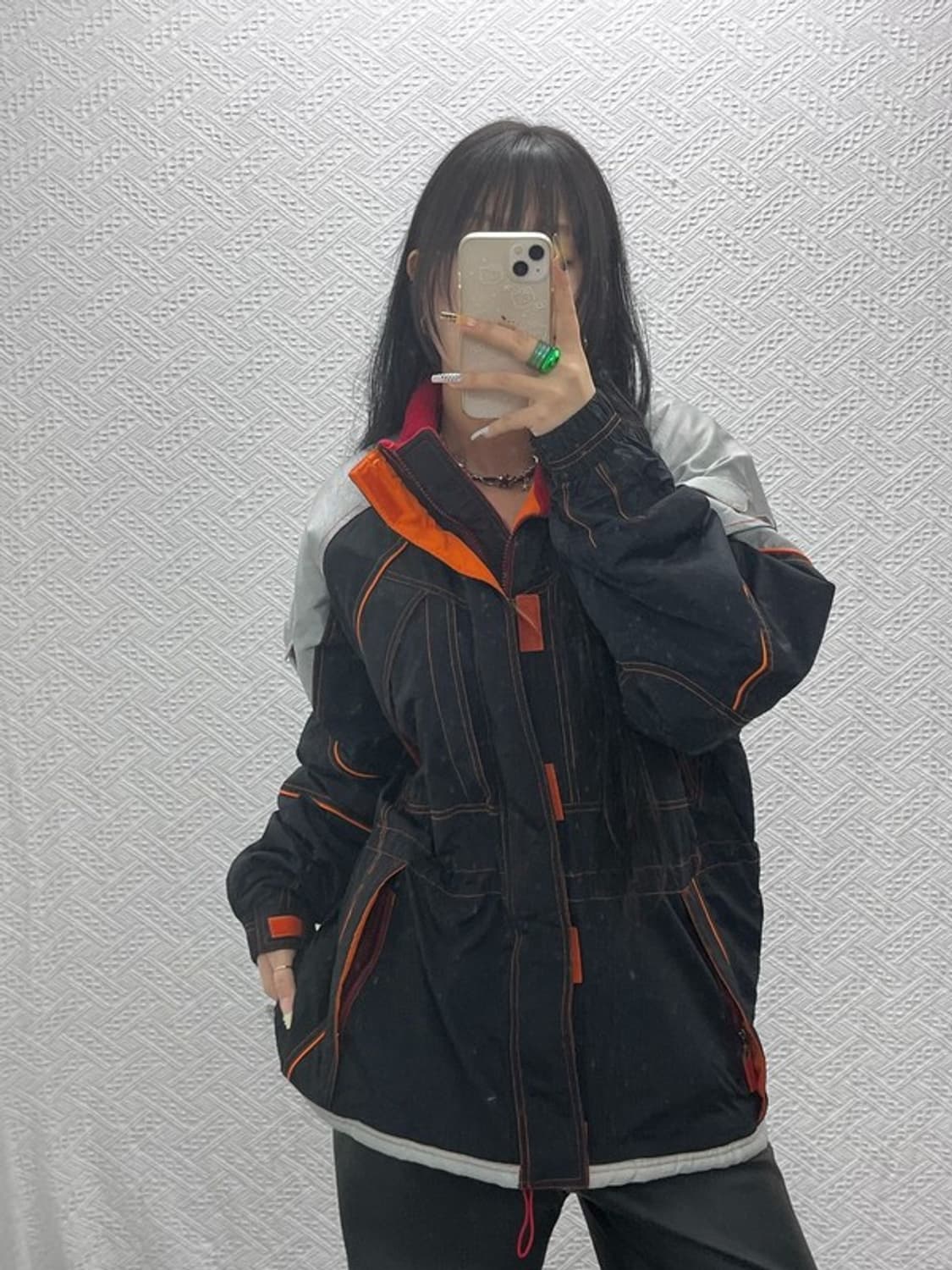 리바이스 레드탭 올드스쿨 빅로고 듀폰 써모라이트 자켓 M C07998 상품이미지2