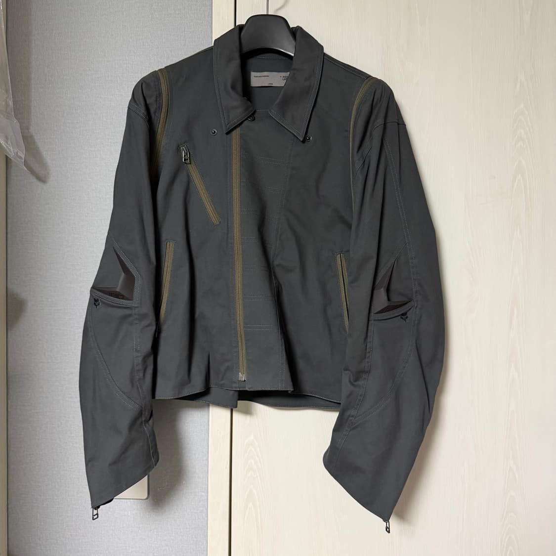 (L) 키코 코스타디노브 x Fox Lab 폭스랩 모토 자켓 차콜 상품이미지1