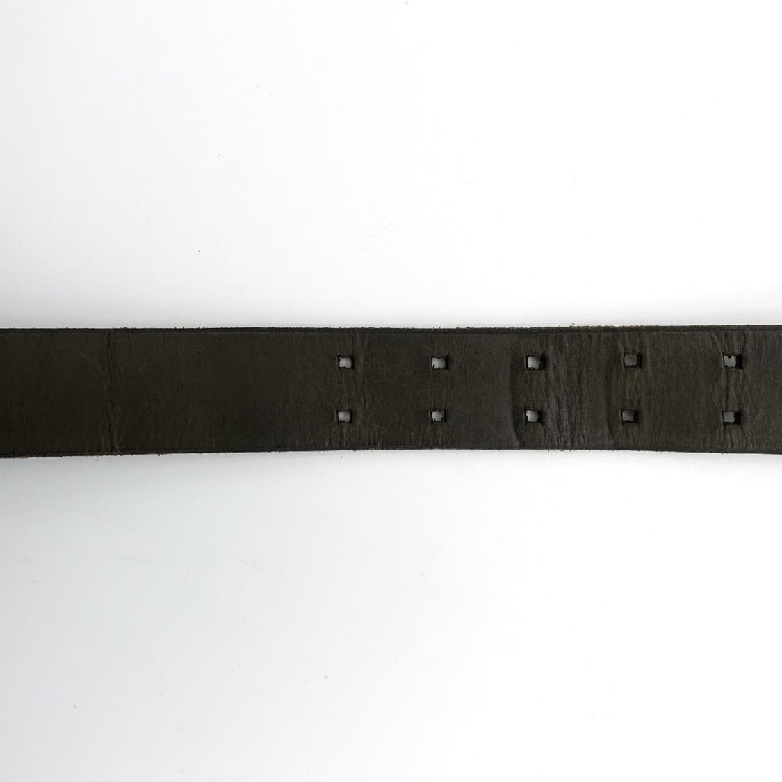 Y's 와이즈 요지야마모토 아카이브 더블 펀치 레더 벨트 상품이미지7