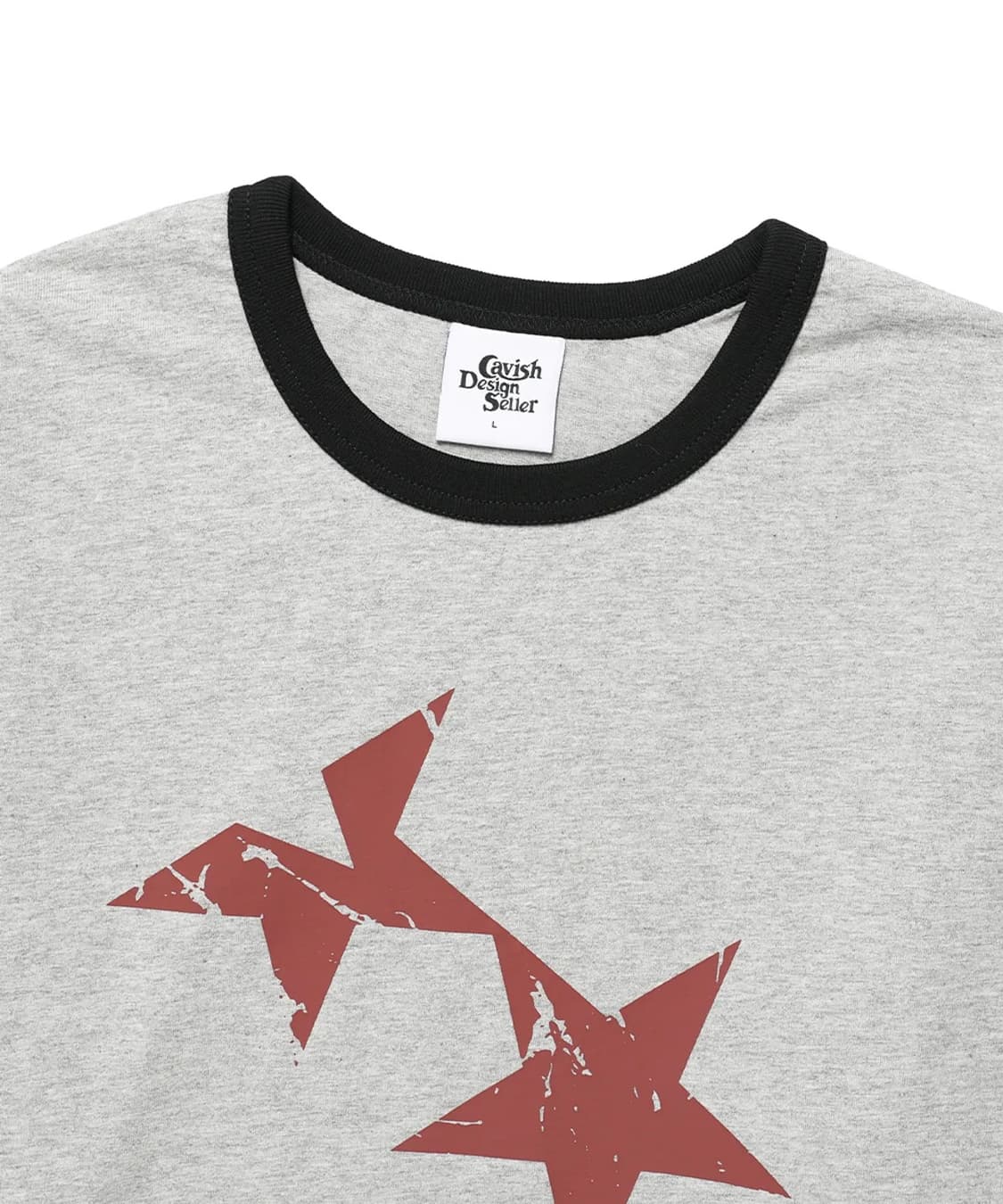 카비시 트윈 스타 링거 롱슬리브 그레이 M  상품이미지6