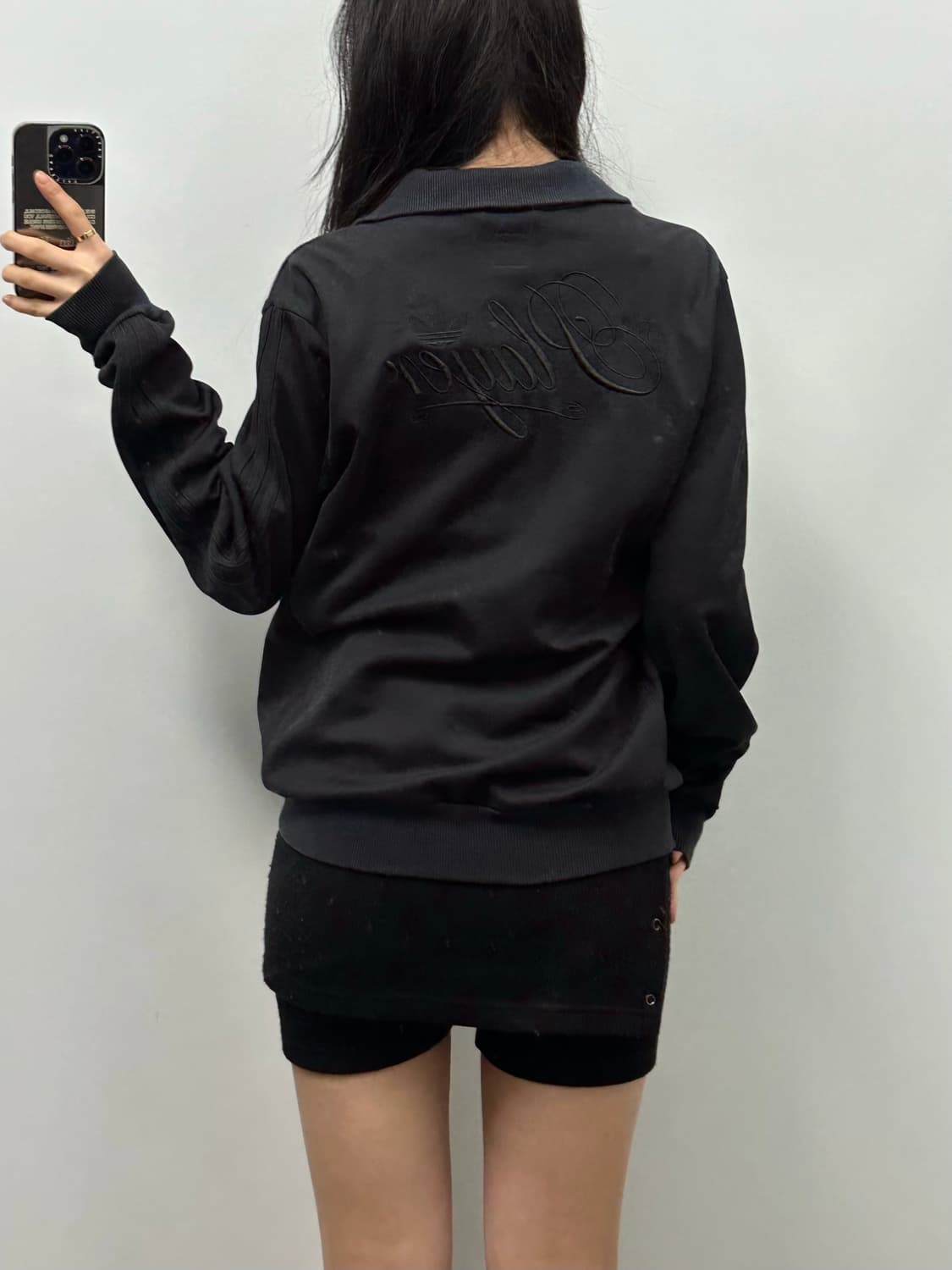 아디다스 블랙 트랙탑 져지 상품이미지2