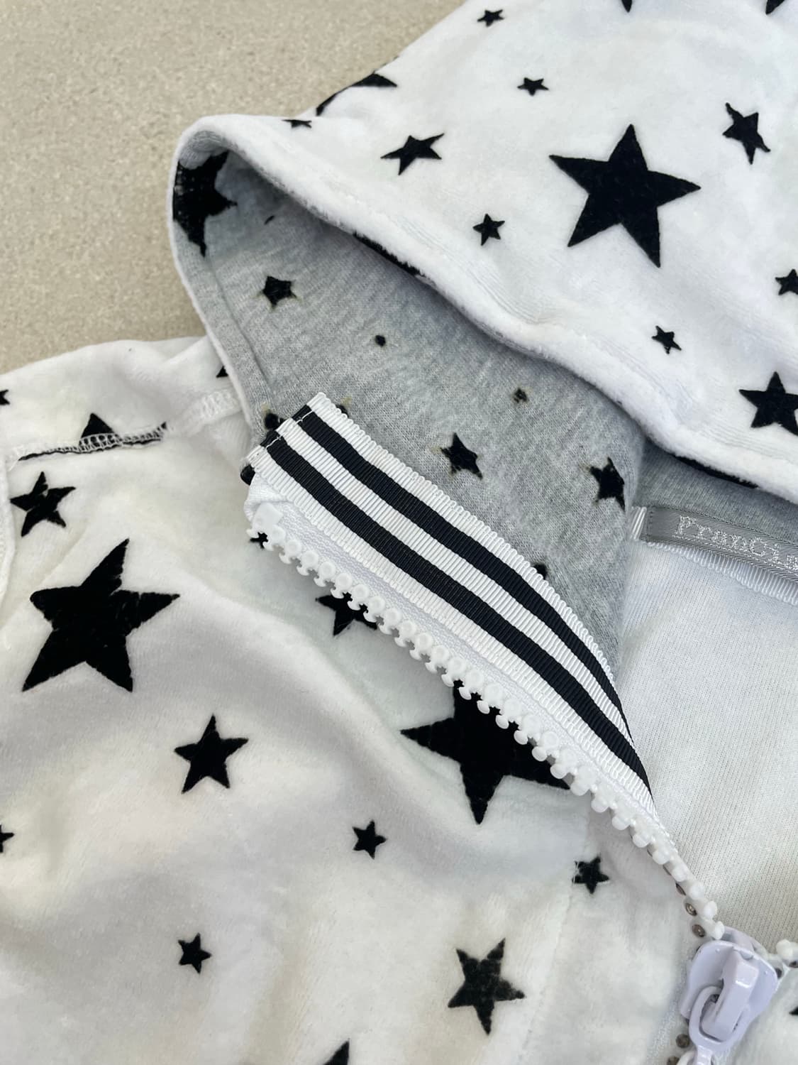 화이트 스타 스컬 후드집업 상품이미지6