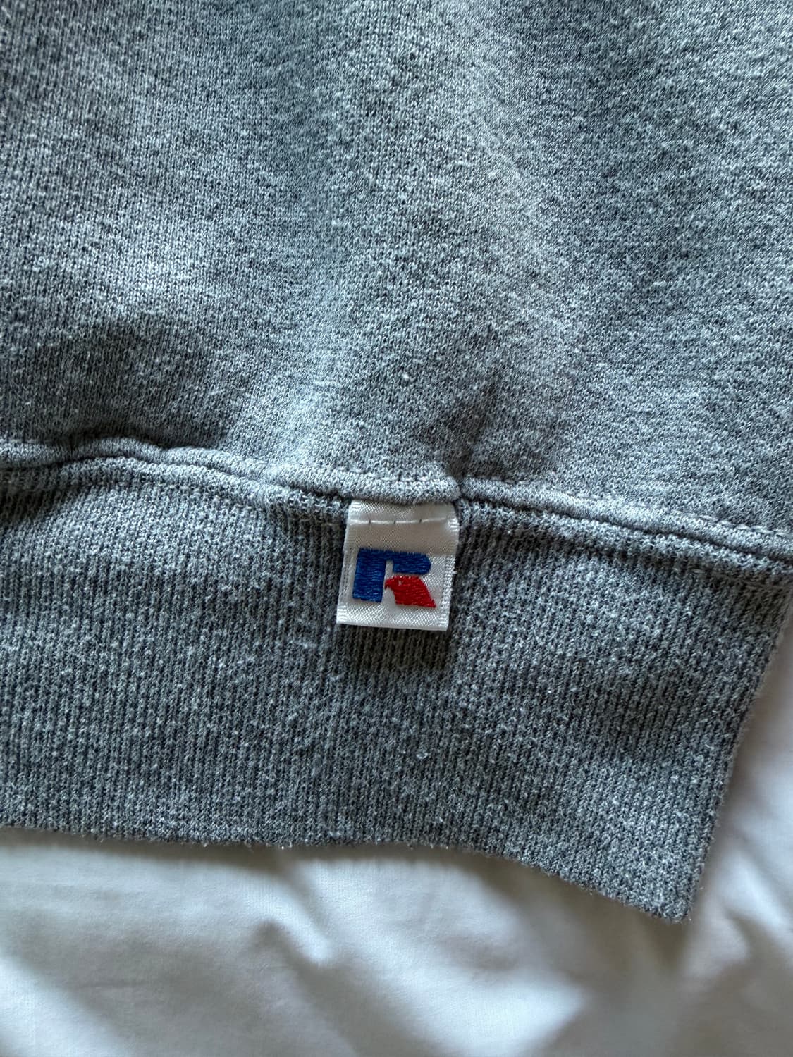 90s 러셀 그레이 스웻 맨투맨 상품이미지4