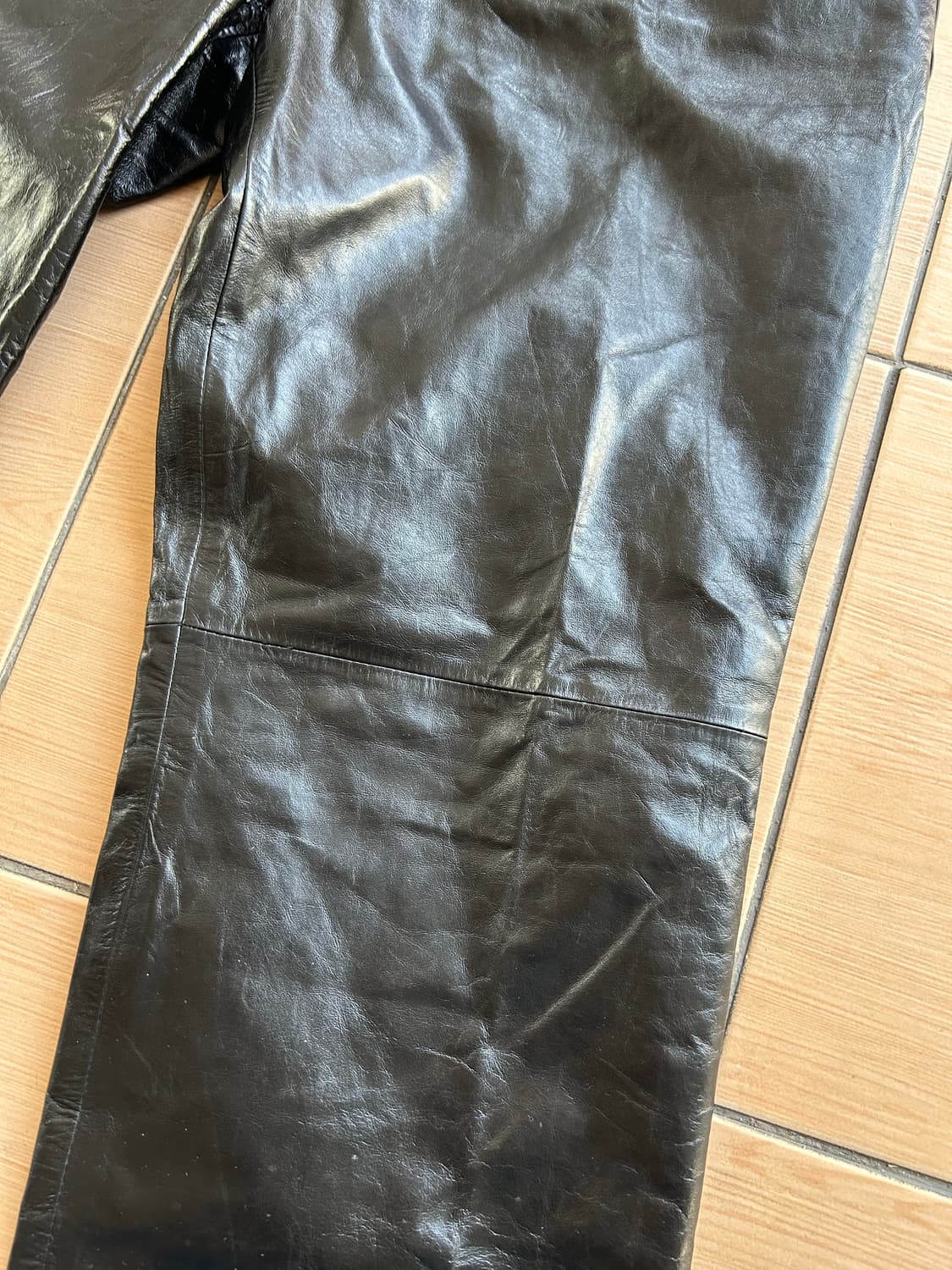 90-00’s 바나나리퍼블릭 레더팬츠 상품이미지3