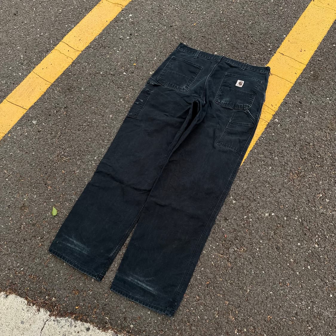OG 칼하트 B11 BLK 싱글니 카펜터 팬츠 상품이미지8
