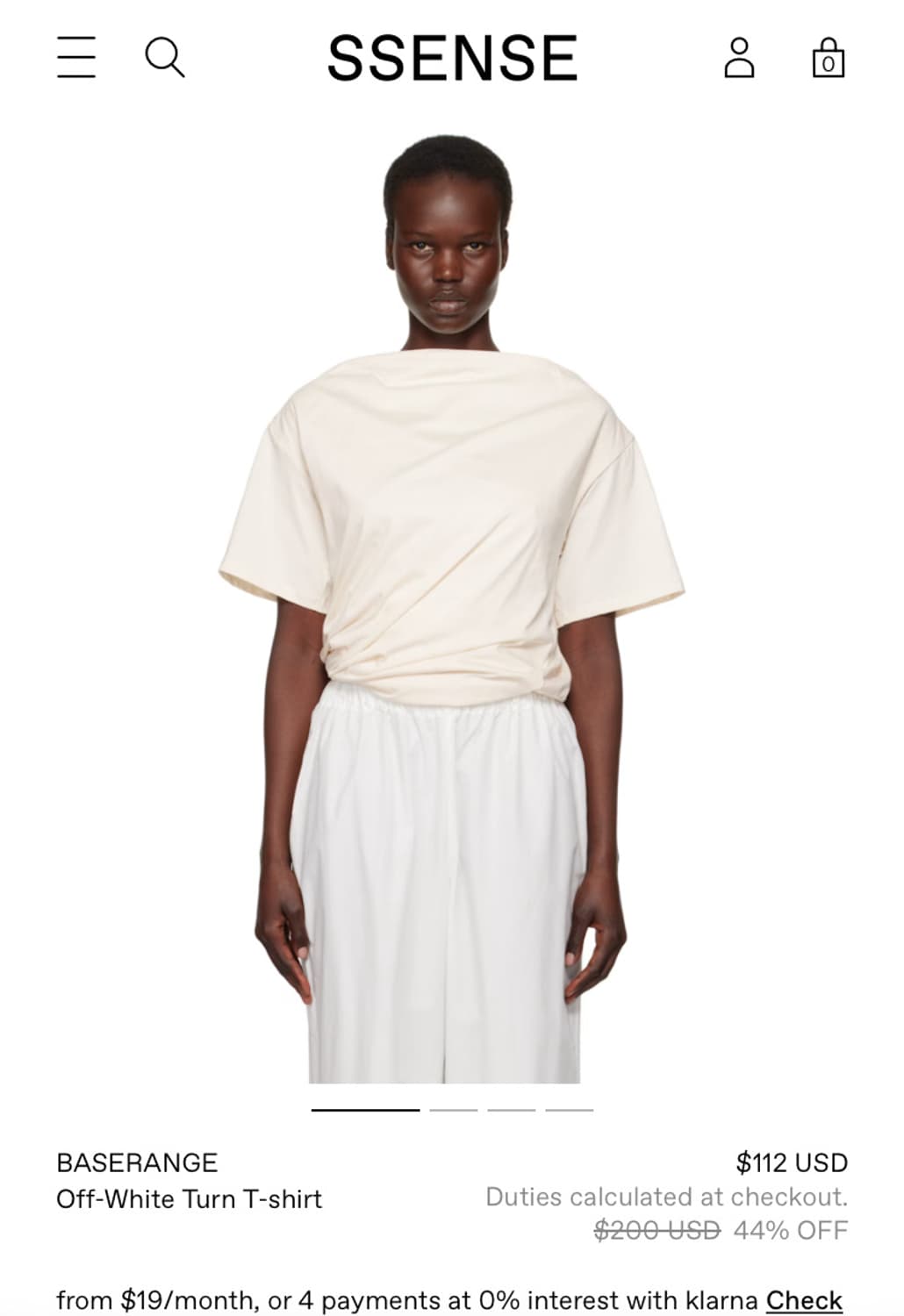 베이스레인지 Turn Tee shirt 상품이미지1