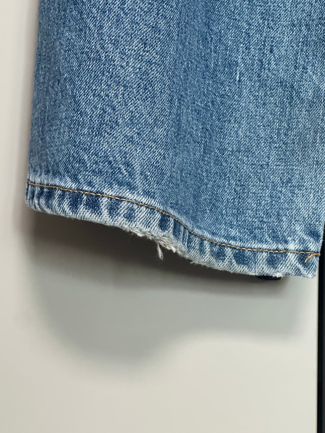 유스 와이드 데님 L 24ss 상품이미지6