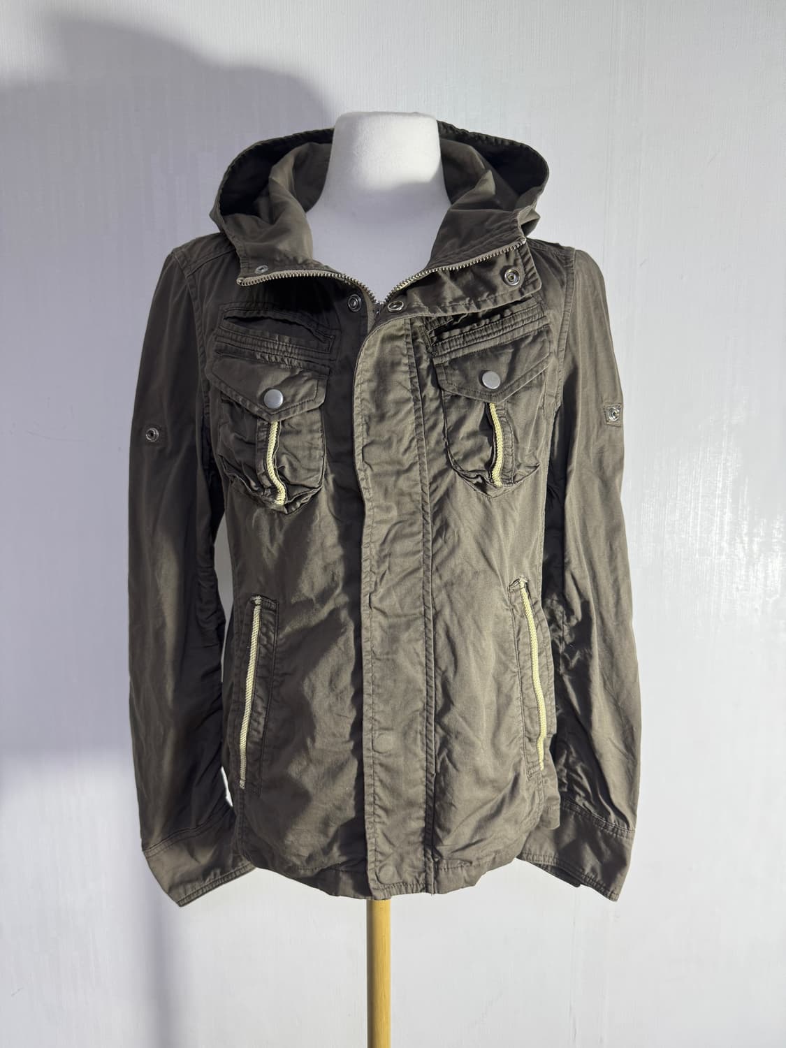 ASM 밀리터리 후드 자켓 y2k 상품이미지2