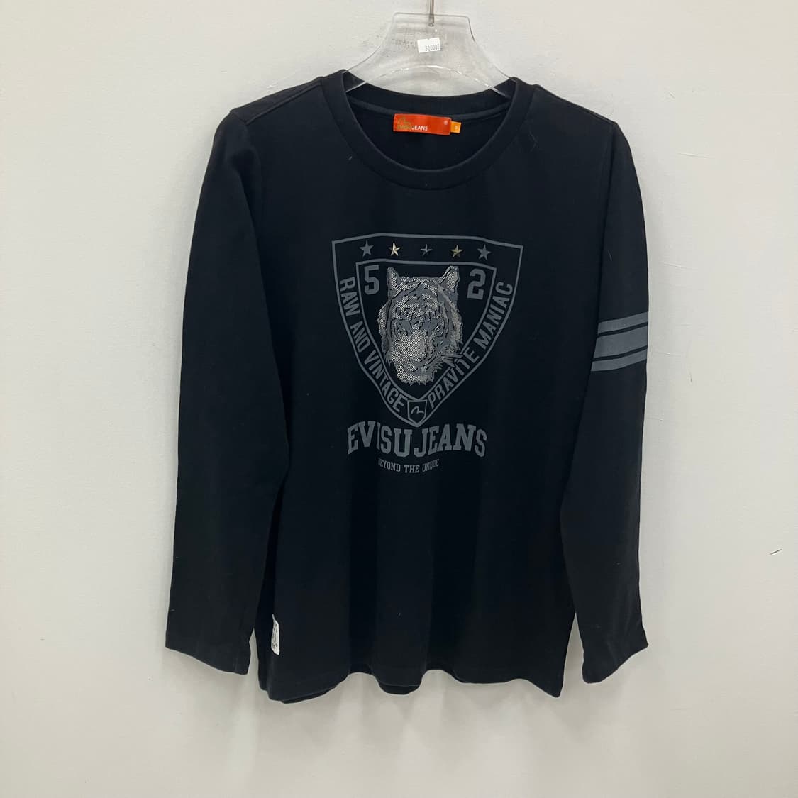 에비수 블랙 롱슬리브 S 상품이미지1