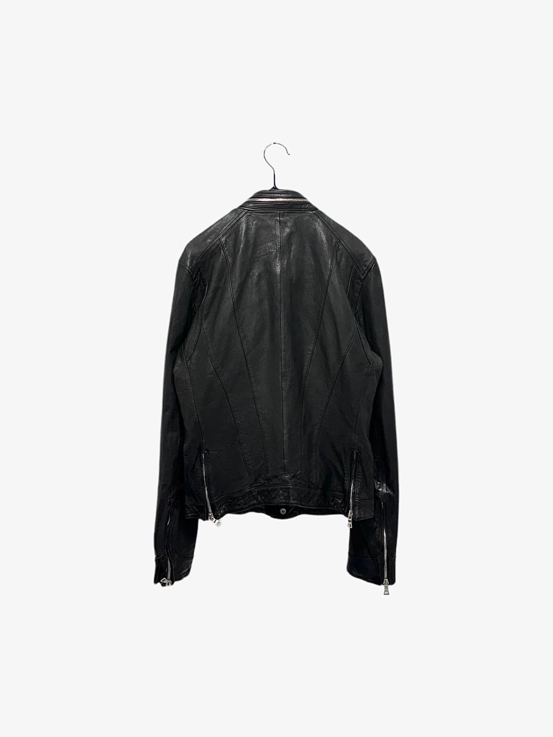 vintage 빈티지 슬림핏 양가죽 레더자켓 상품이미지9